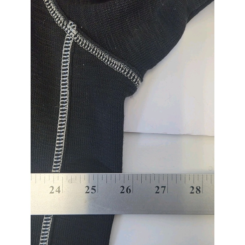 Tommy Bahama Sweater Mens Sizs 2XL Black Half Zip Pullover Embroider Tobago Bay - Picture 5 of 7